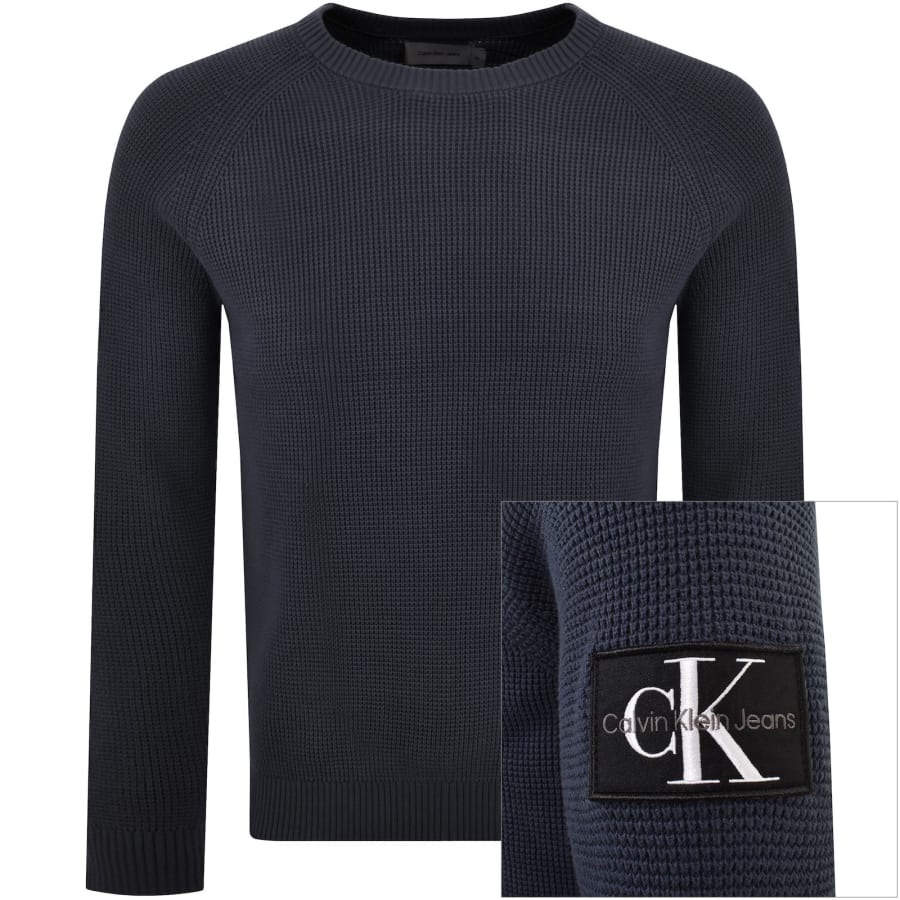 Blue calvin klein jumper on sale